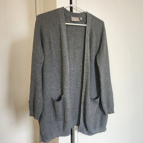 Cyrus  Open Cardigan - Grey - Picture 1 of 9